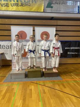 Anže Saksida 3. mesto v katah